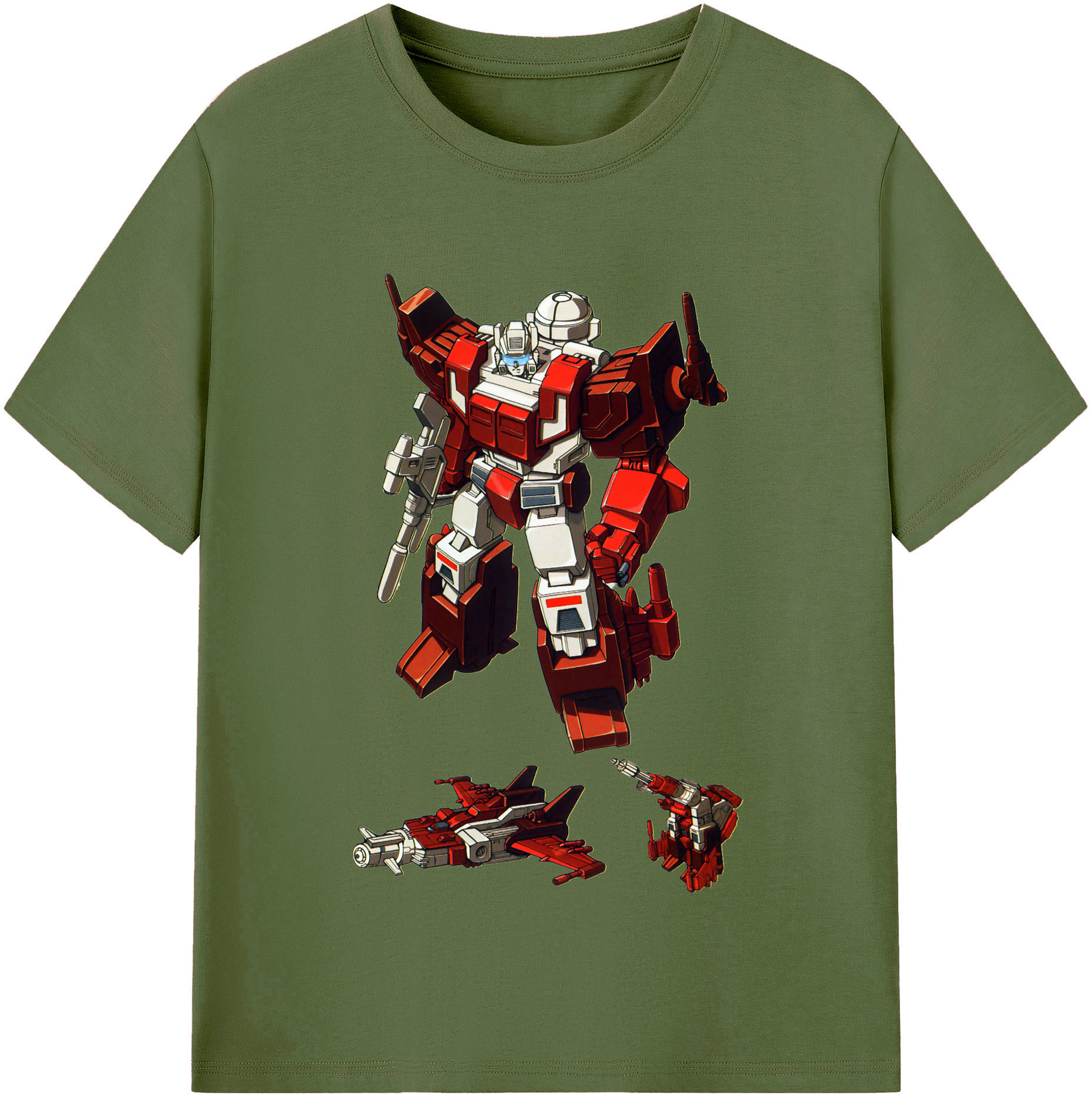 （画像用）  綿100％半袖Tシャツ（フロントプリント）